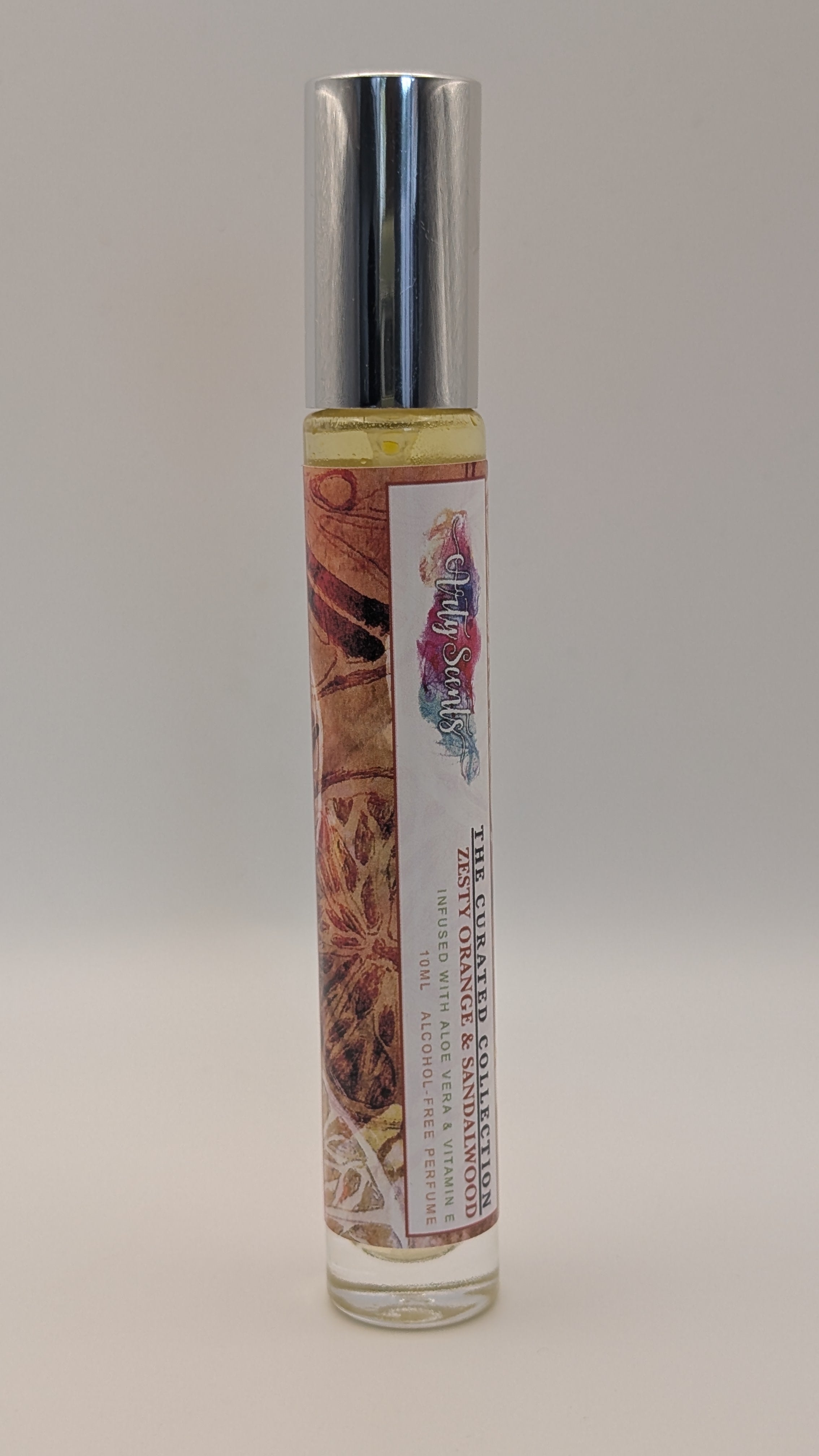 Zesty Orange & Sandalwood Alcohol-free Perfume (Eau Fraîche)
