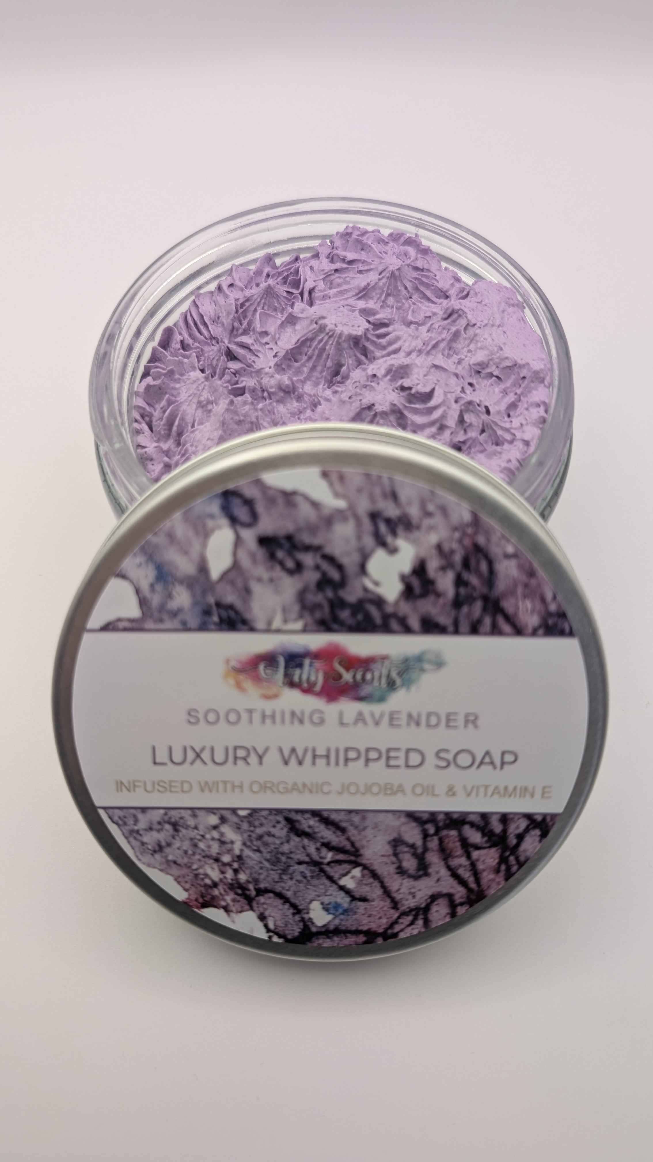 Soothing Lavender Whipped Soap 150g