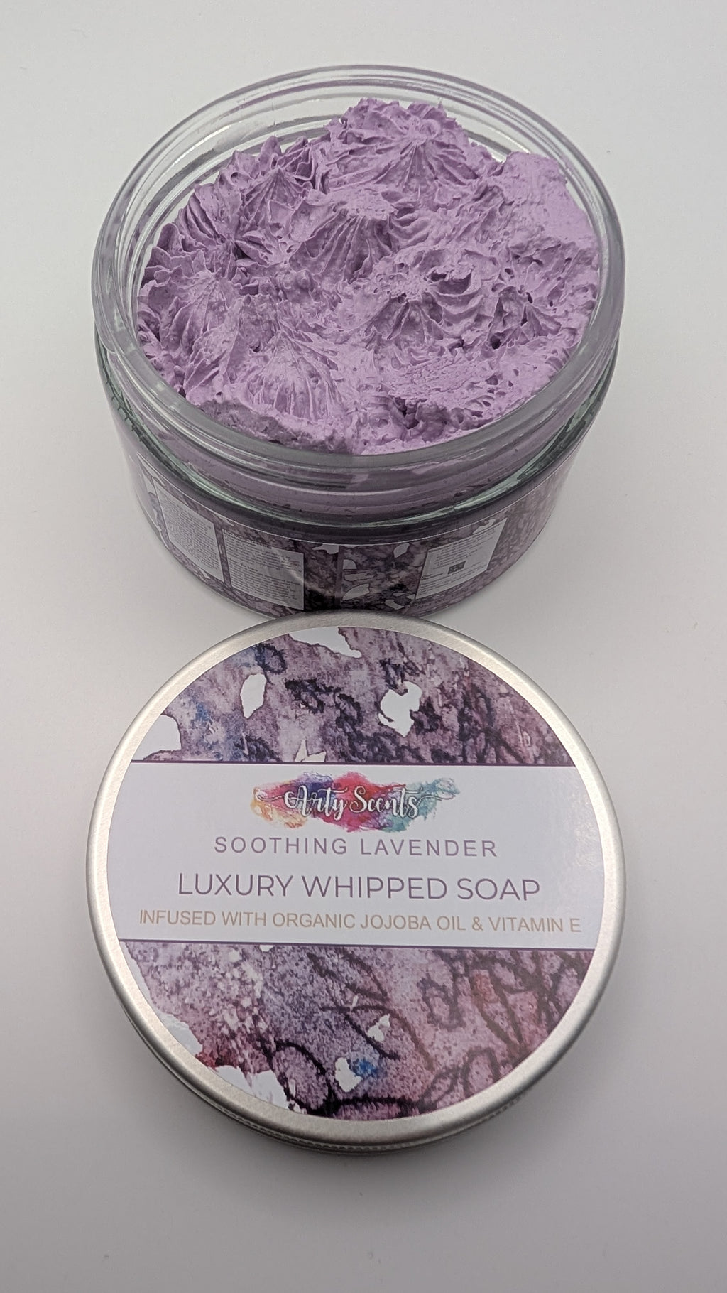 Soothing Lavender Whipped Soap 150g