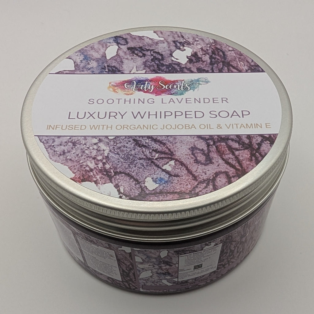 Soothing Lavender Whipped Soap 150g