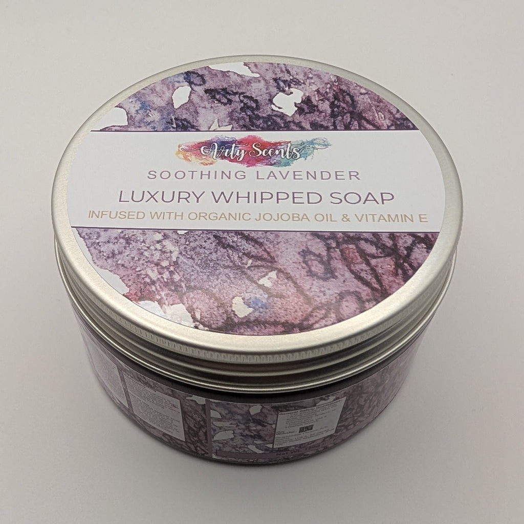 Soothing Lavender Whipped Soap 150g