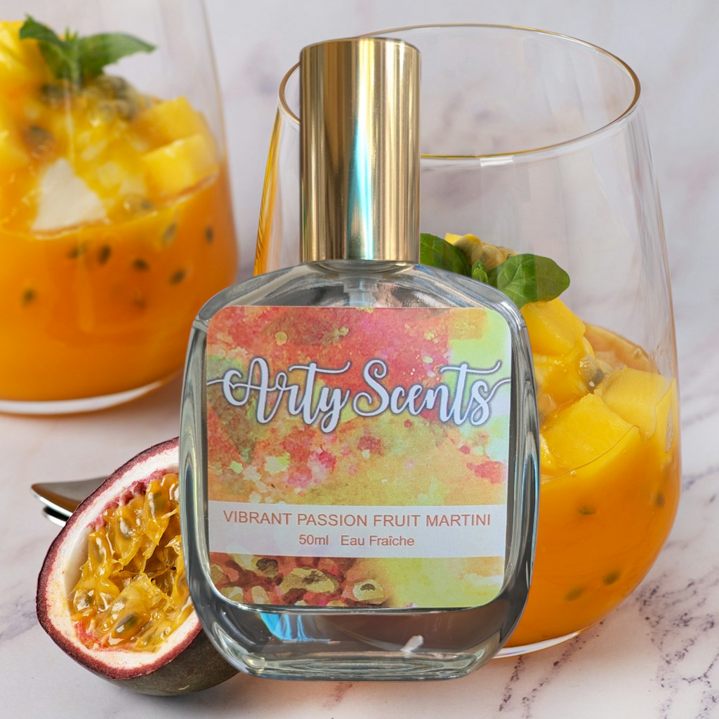 Vibrant Passionfruit Martini Eau Fraîche