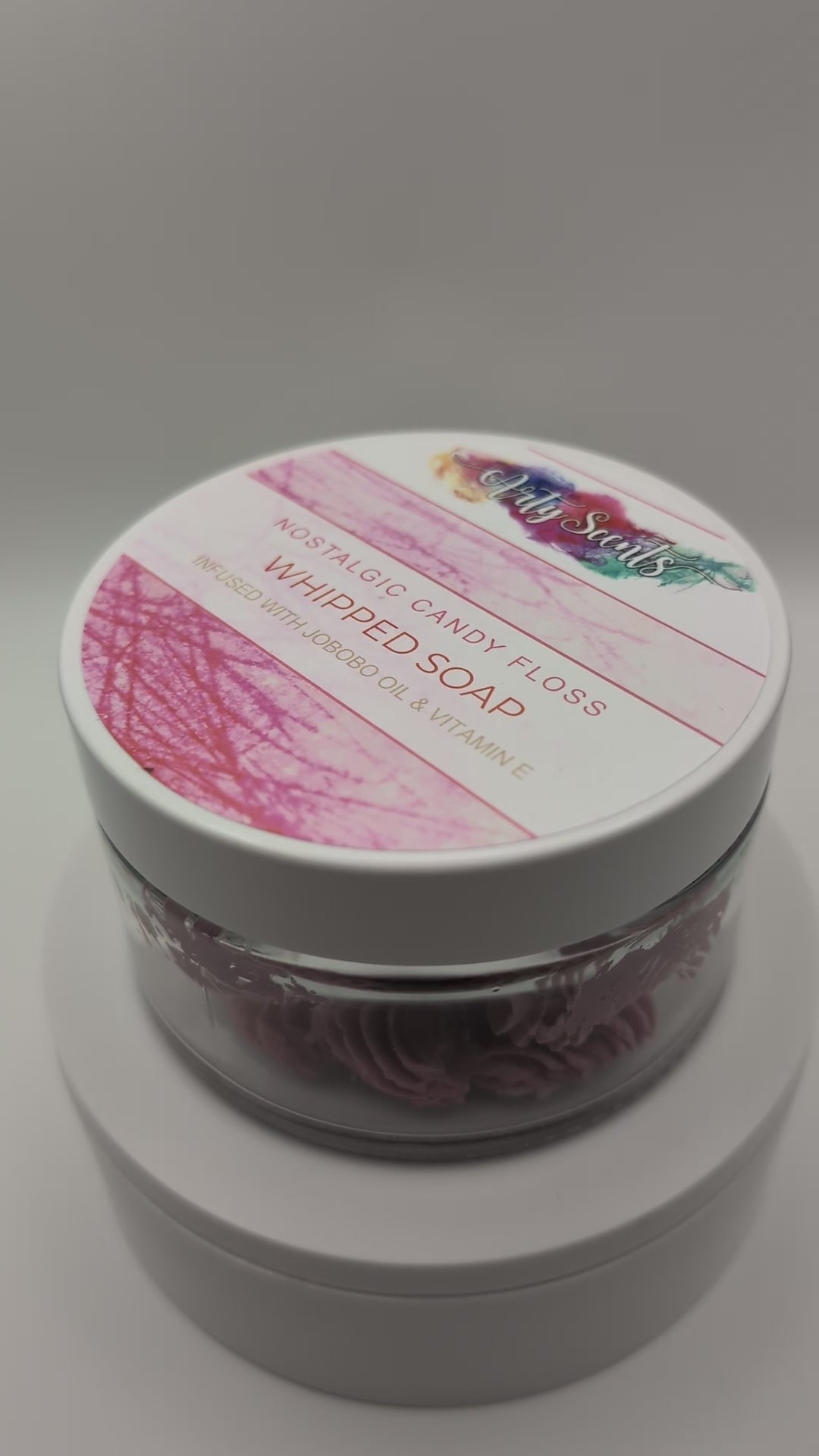 Nostalgic Candy Floss Whipped Soap