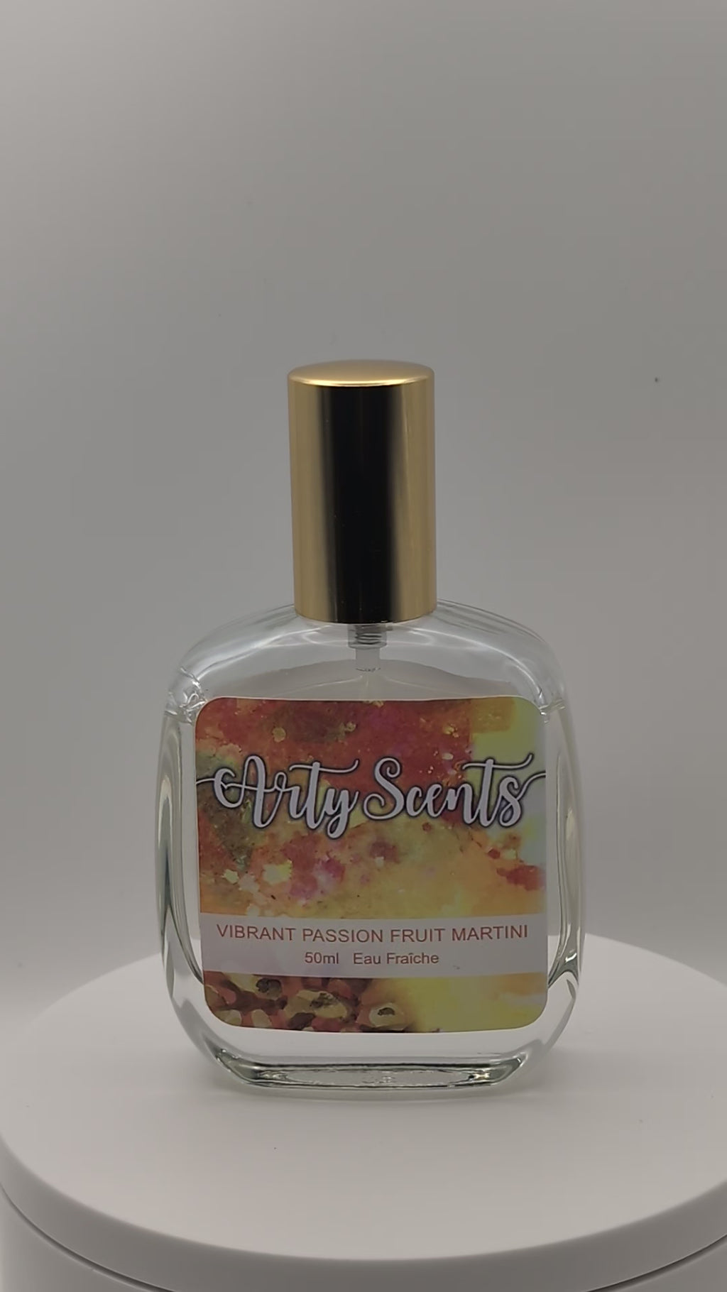 Vibrant Passionfruit Martini Eau Fraîche