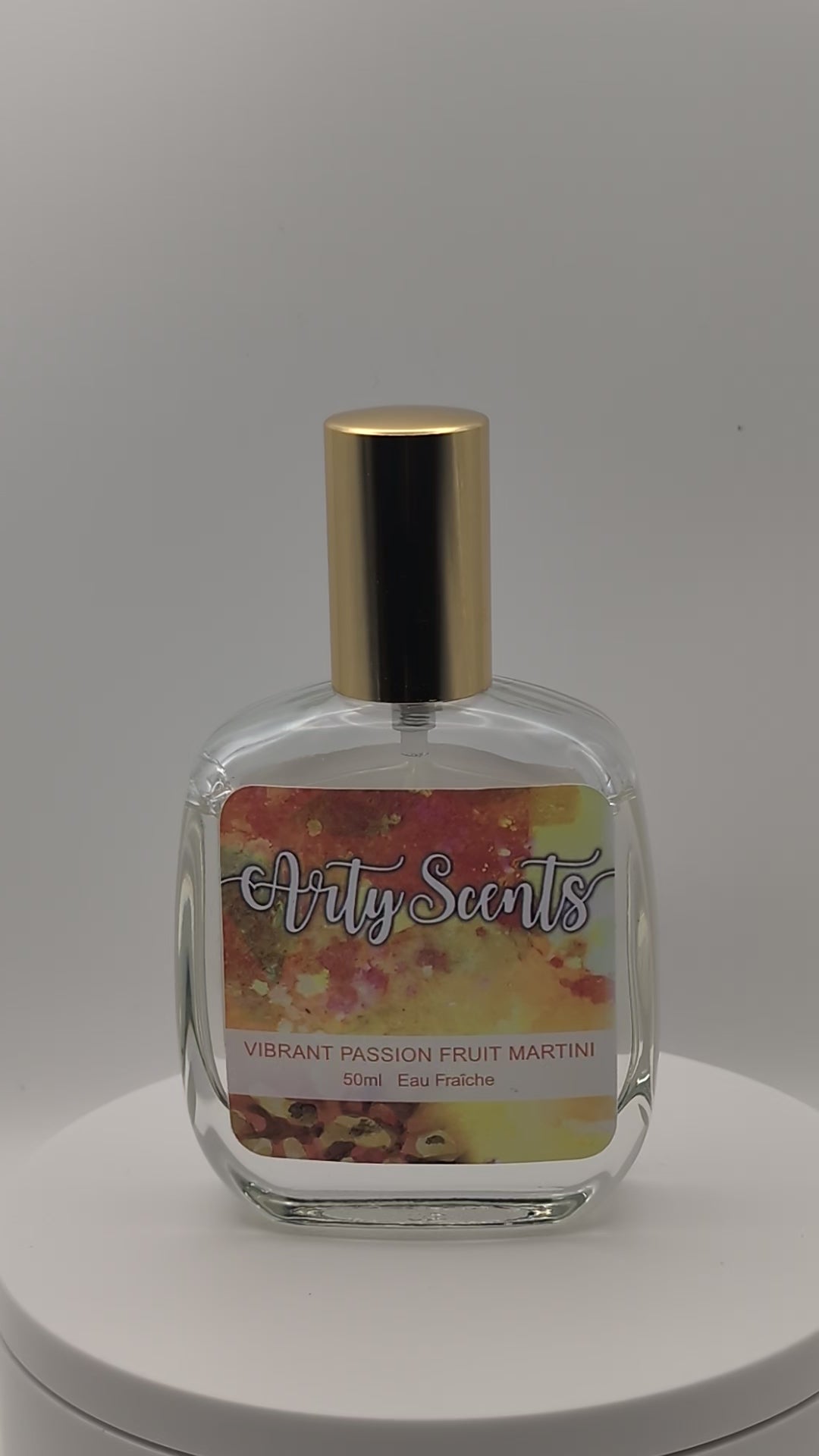 Vibrant Passionfruit Martini Eau Fraîche