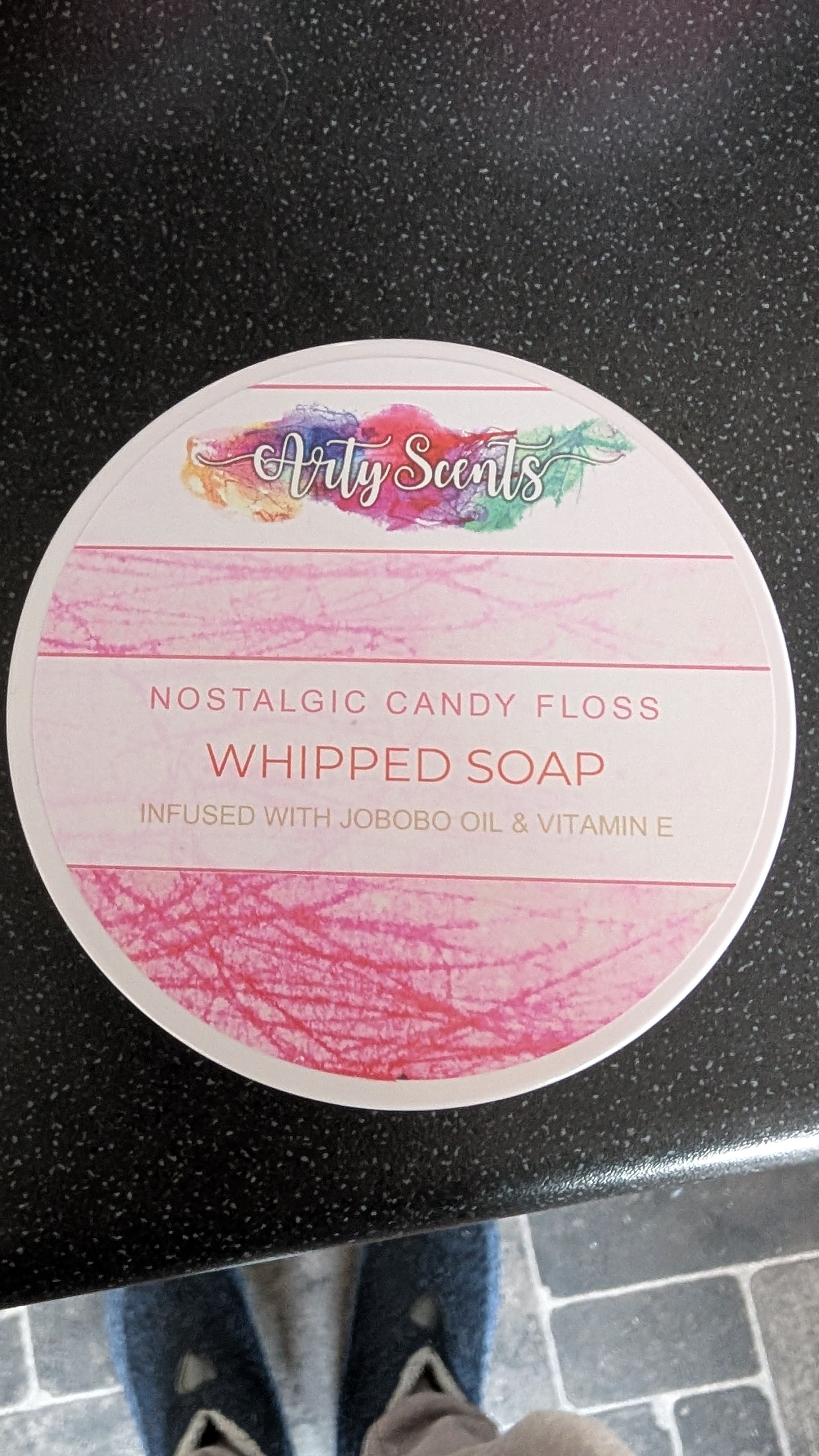 Nostalgic Candy Floss Whipped Soap