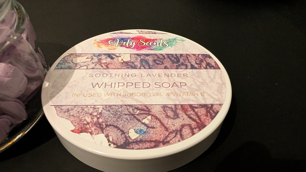 Soothing Lavender Whipped Soap