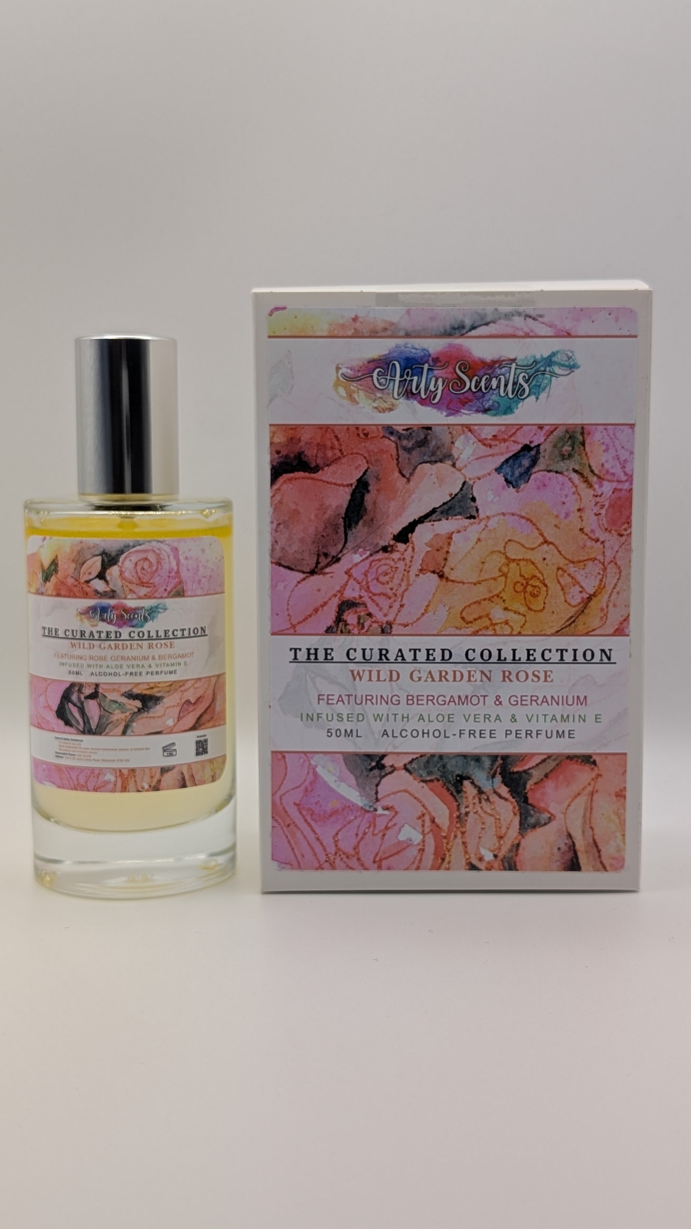 Wild Garden Rose Alcohol-free Perfume (Eau Fraiche)