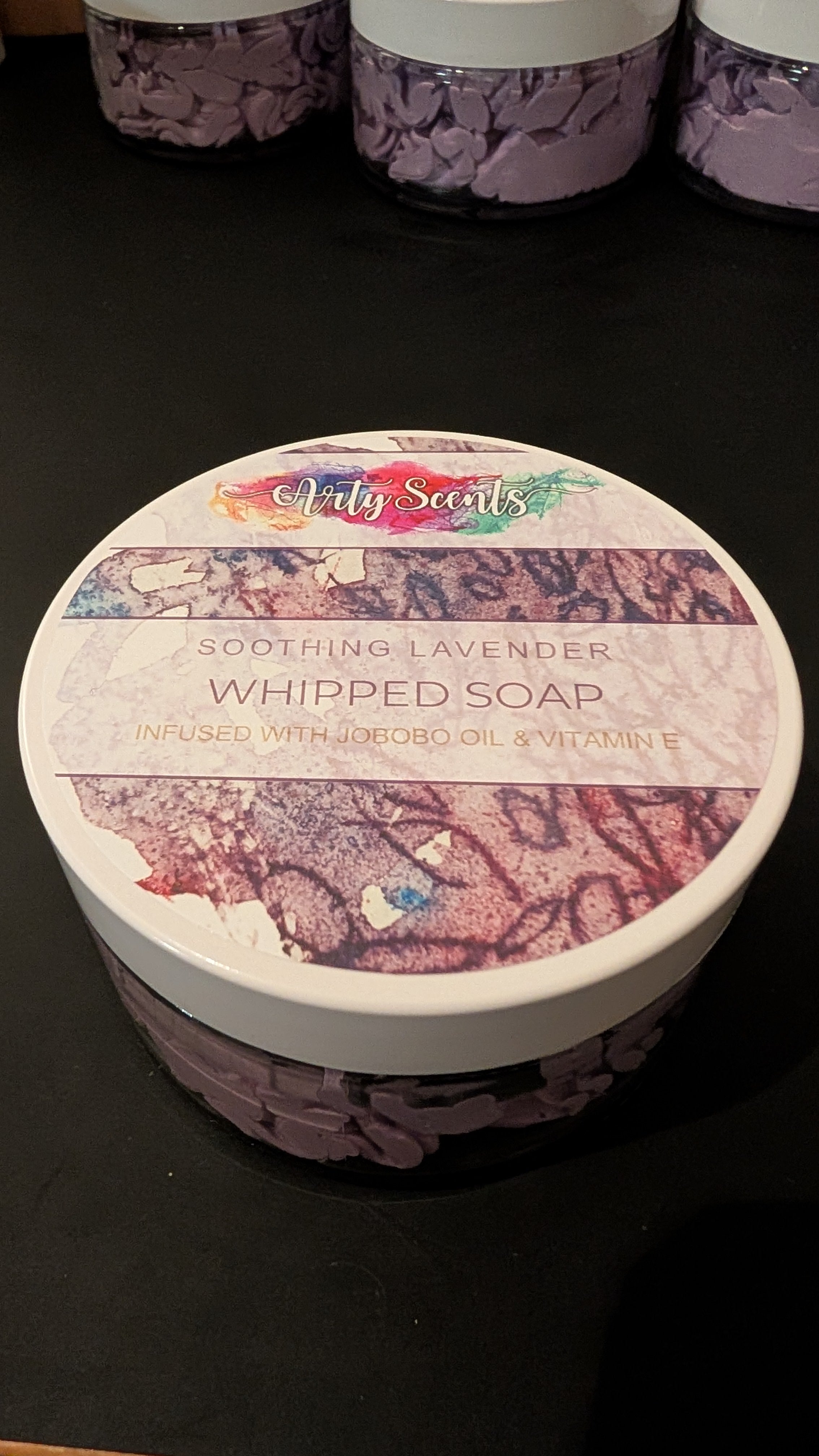 Soothing Lavender Whipped Soap