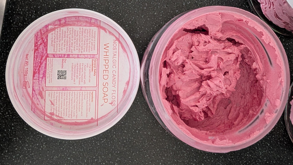 Nostalgic Candy Floss Whipped Soap