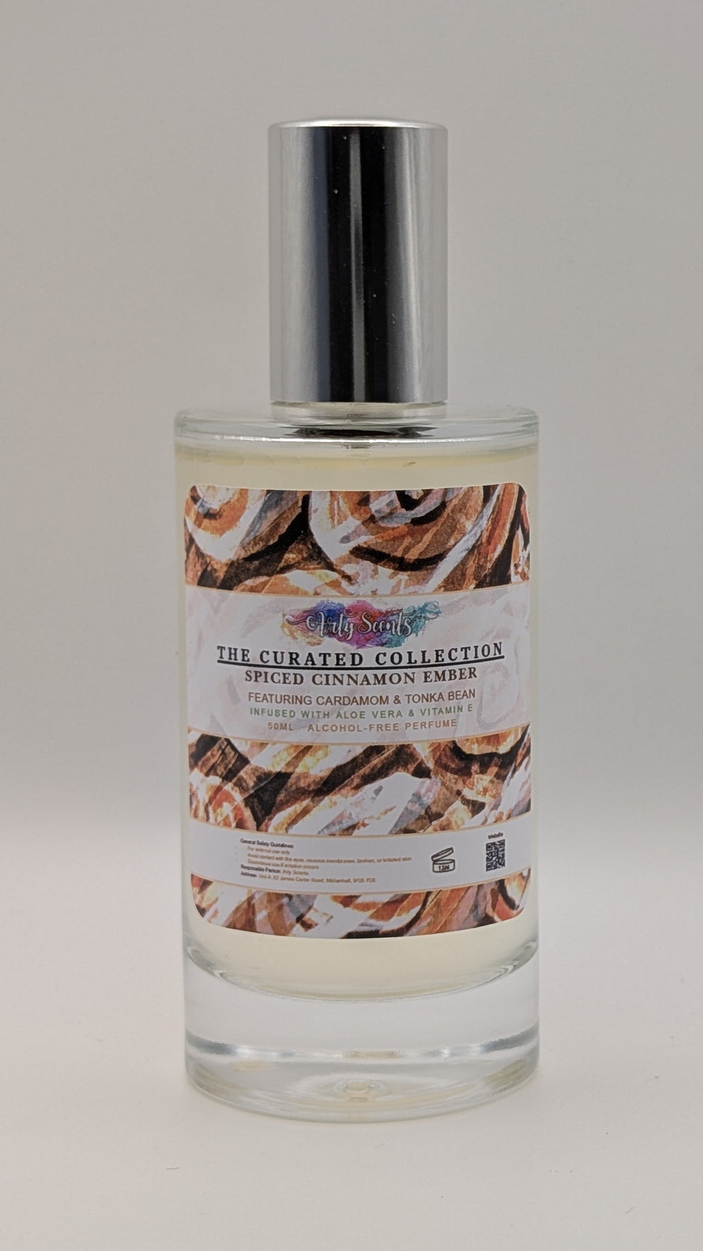 Spiced Cinnamon Ember Alcohol-Free Perfume (Eau Fraîche)