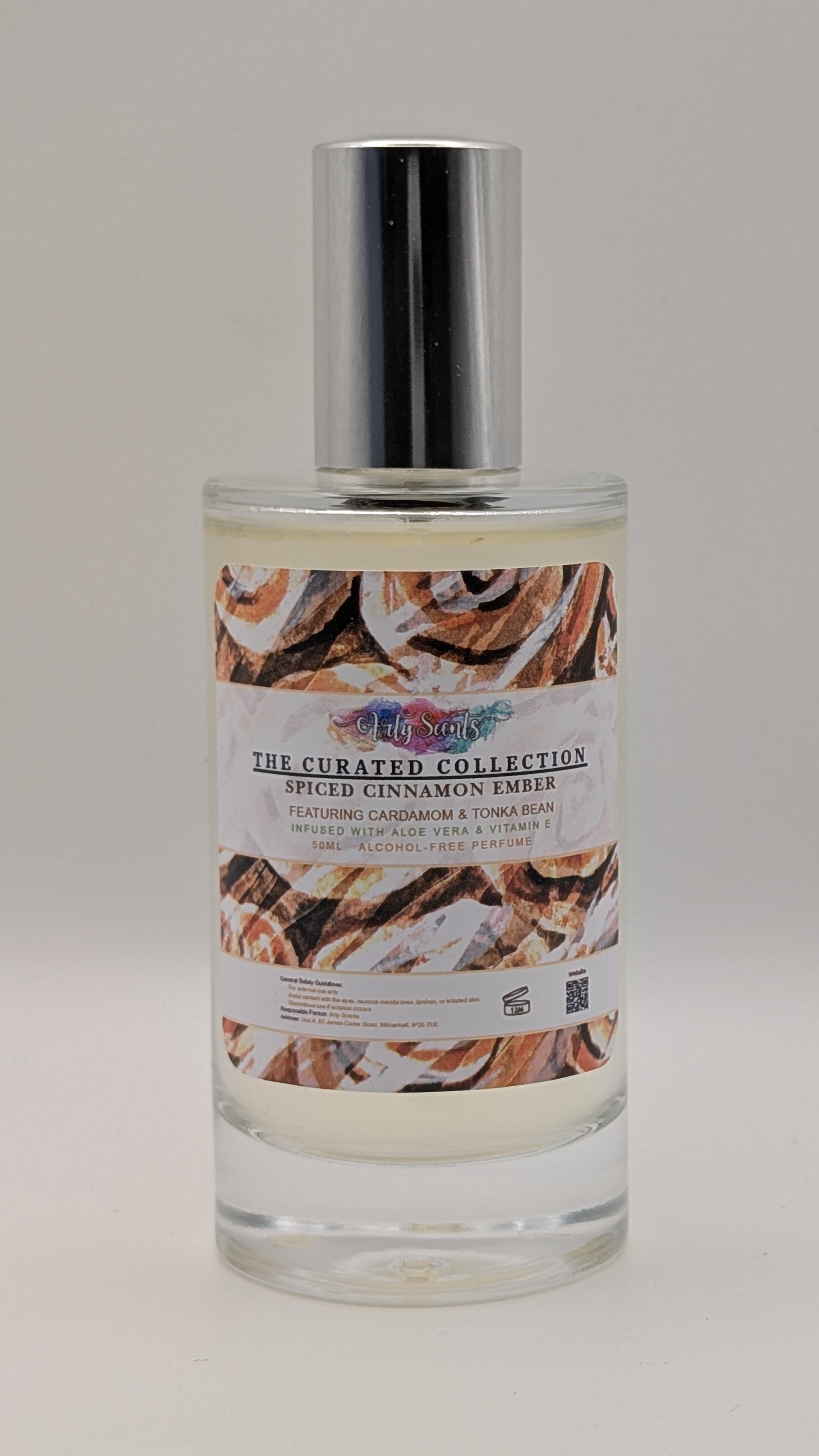 Spiced Cinnamon Ember Alcohol-Free Perfume (Eau Fraîche)