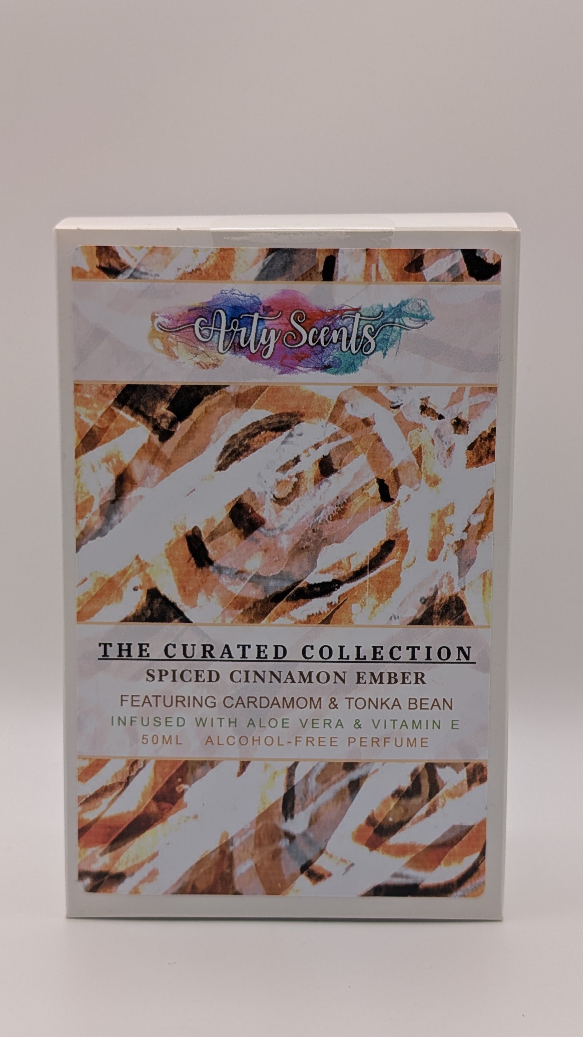 Spiced Cinnamon Ember Alcohol-Free Perfume (Eau Fraîche)