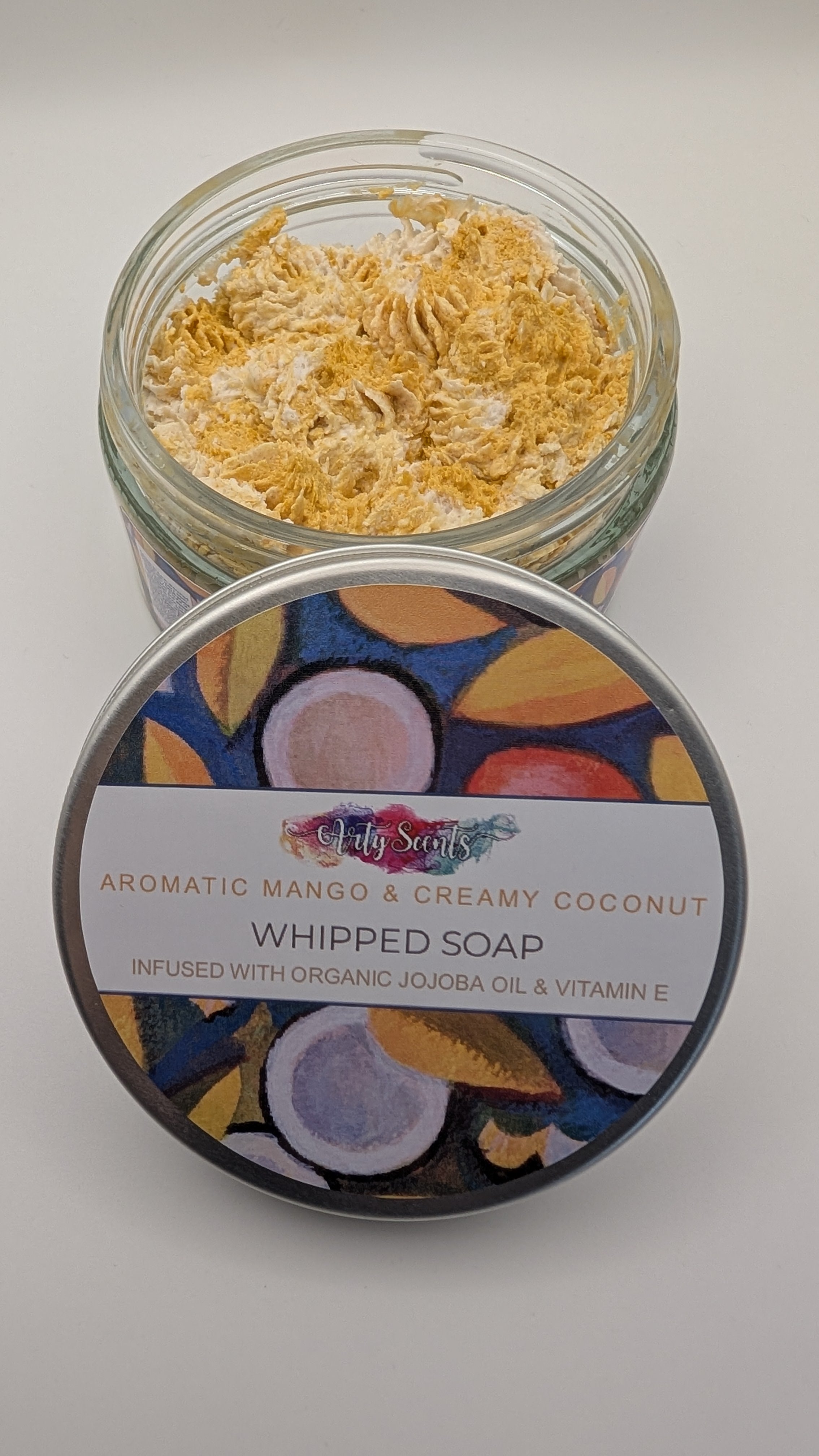 Aromatic Mango & Creamy Coconut Whipped Soap