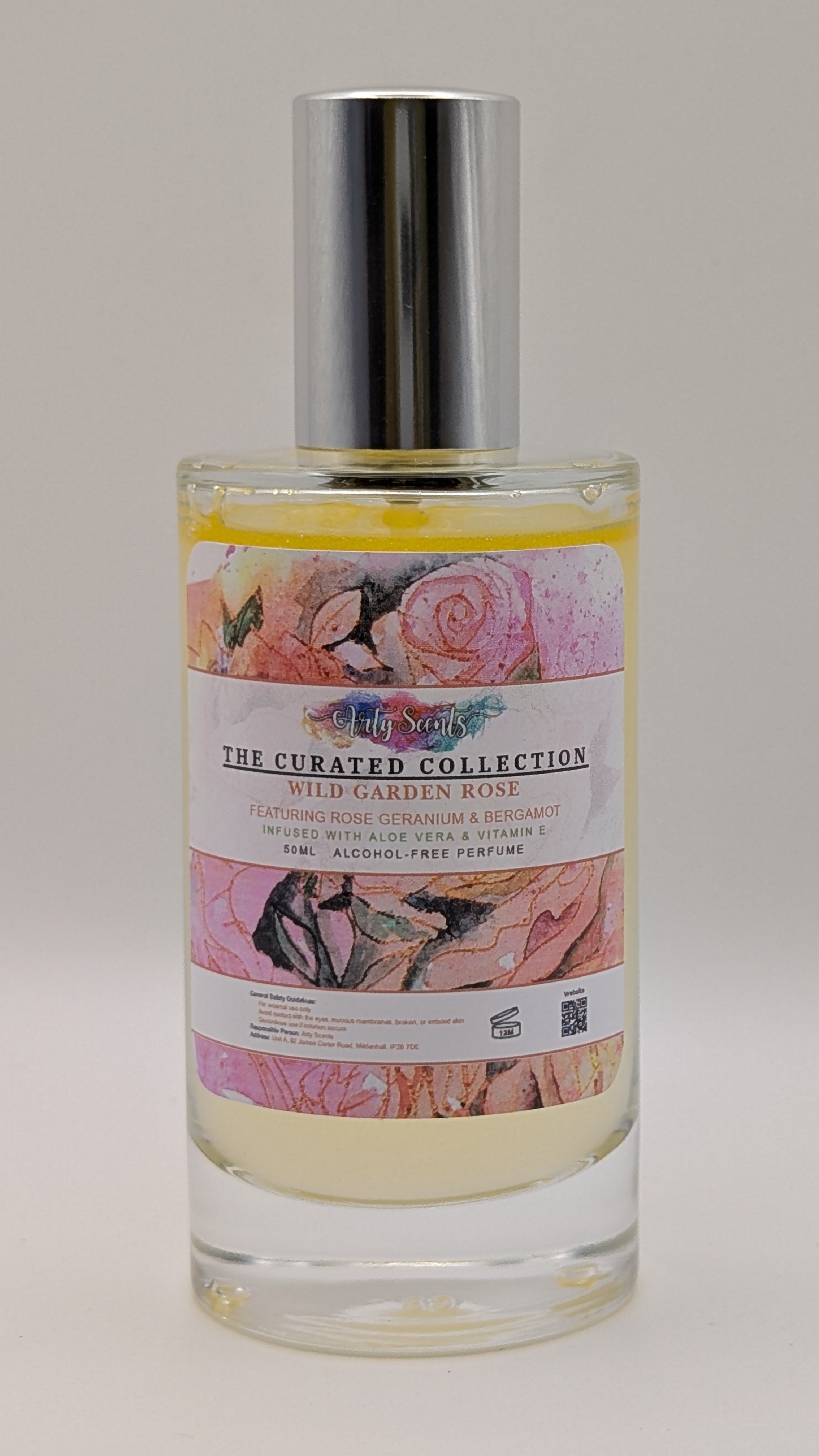Wild Garden Rose Alcohol-free Perfume (Eau Fraiche)