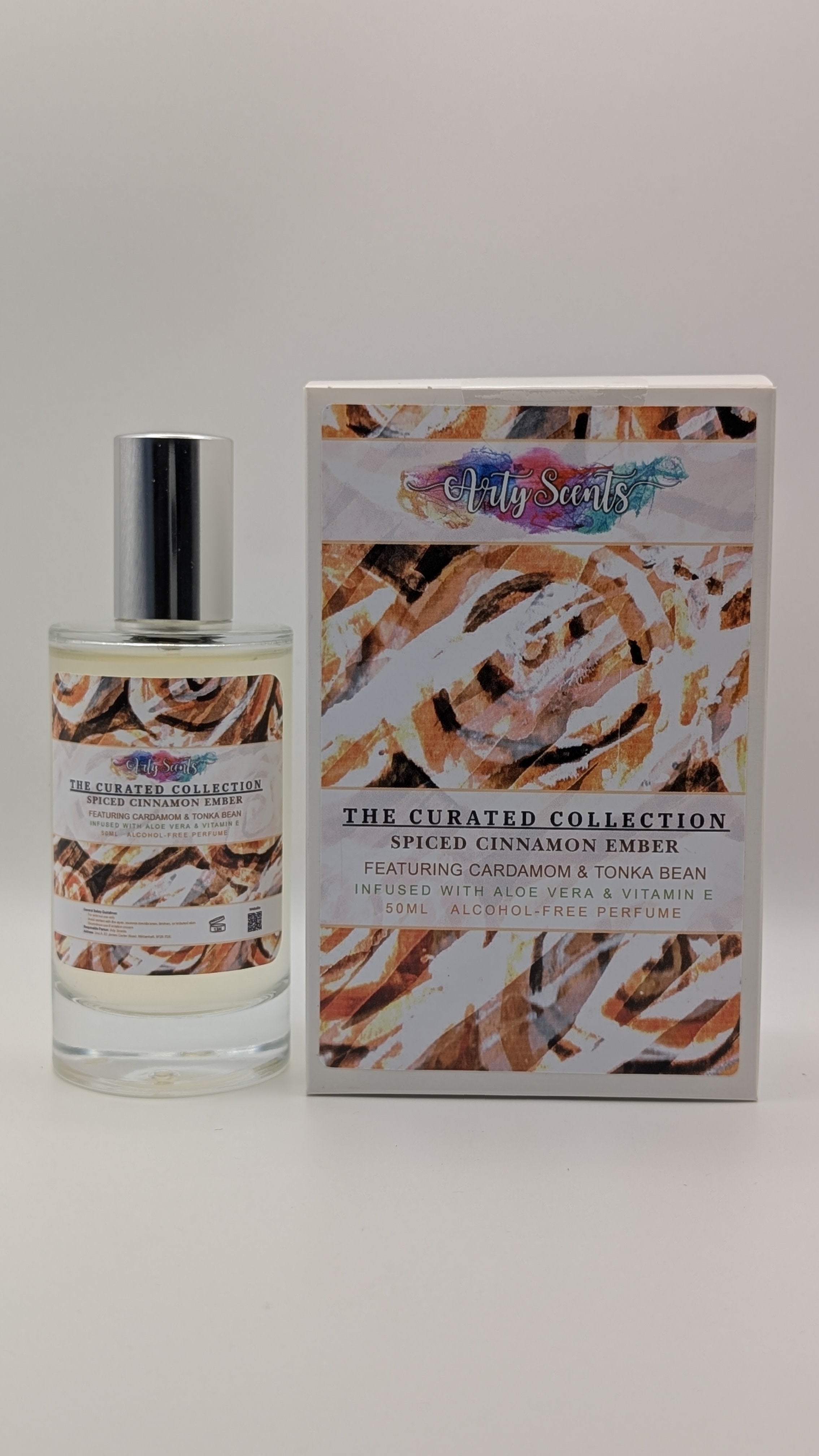 Spiced Cinnamon Ember Alcohol-Free Perfume (Eau Fraîche)