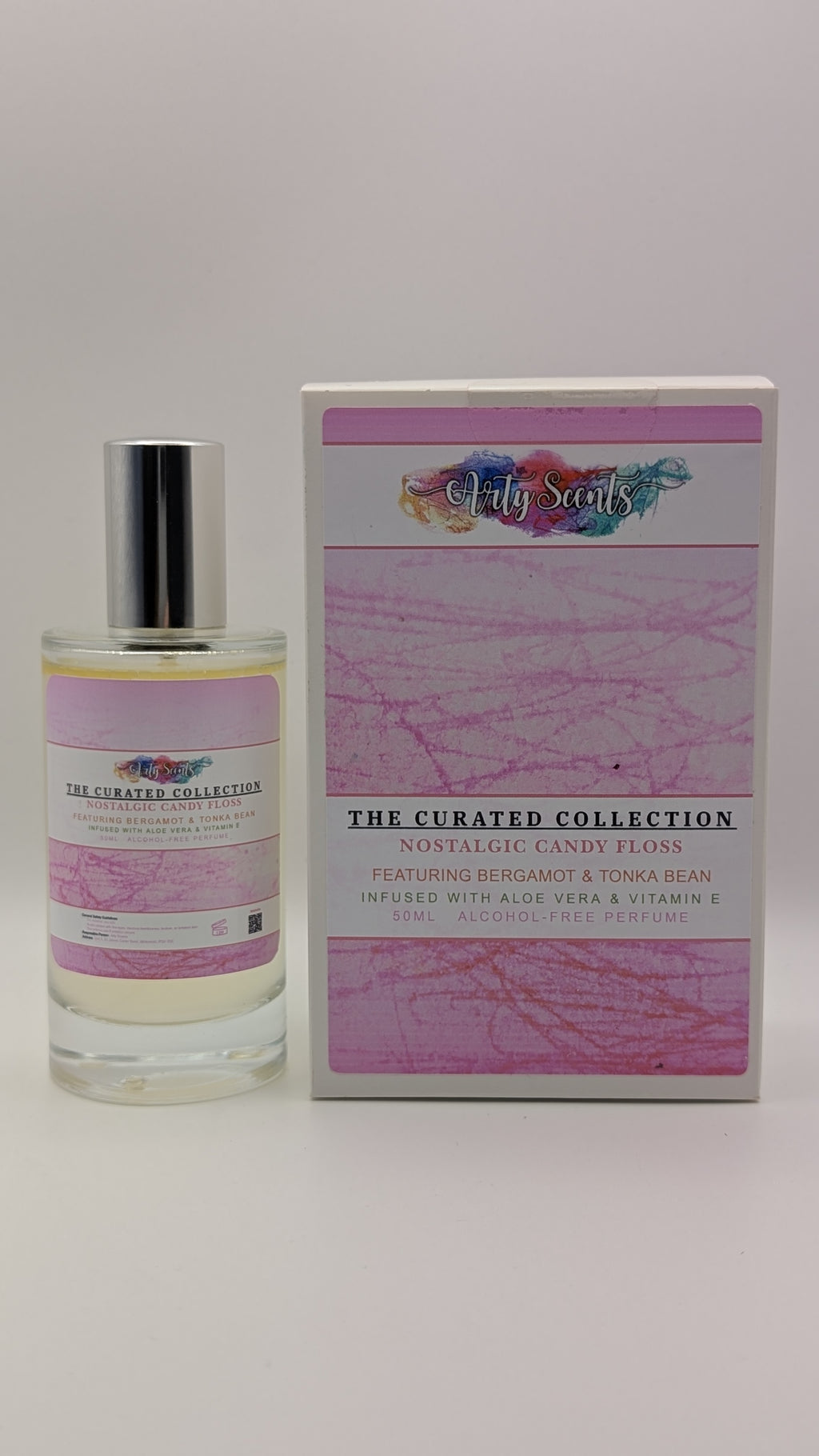 Nostalgic Candy Floss - Alcohol-free Perfume (Eau Fraîche)