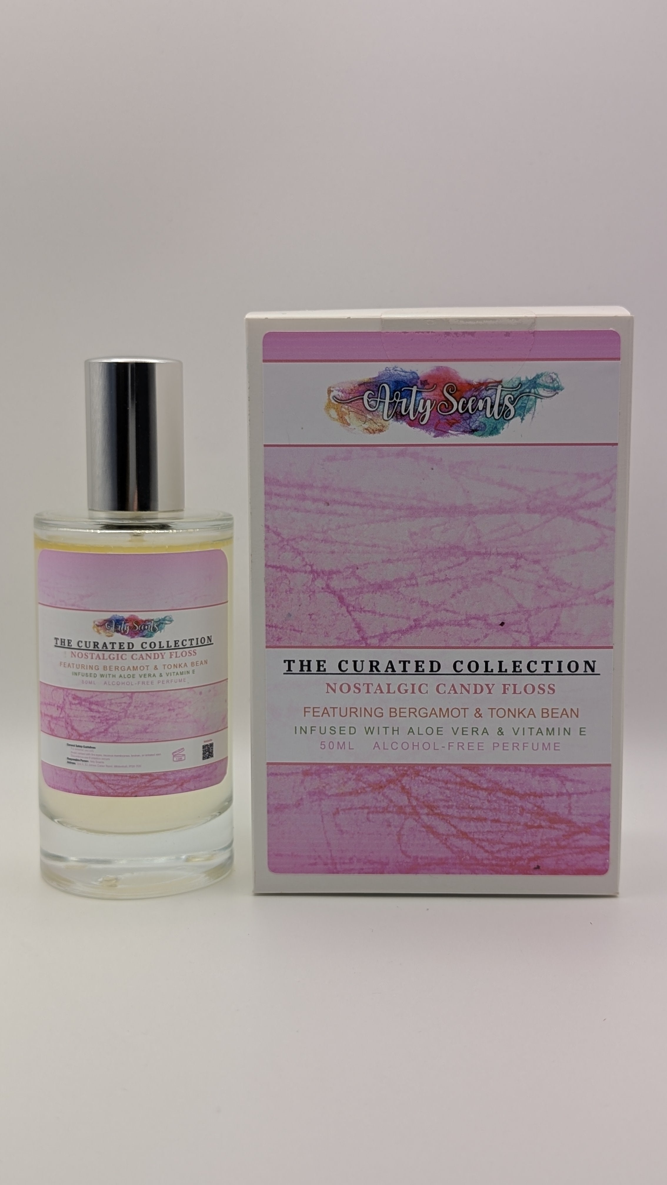 Nostalgic Candy Floss - Alcohol-free Perfume (Eau Fraîche)