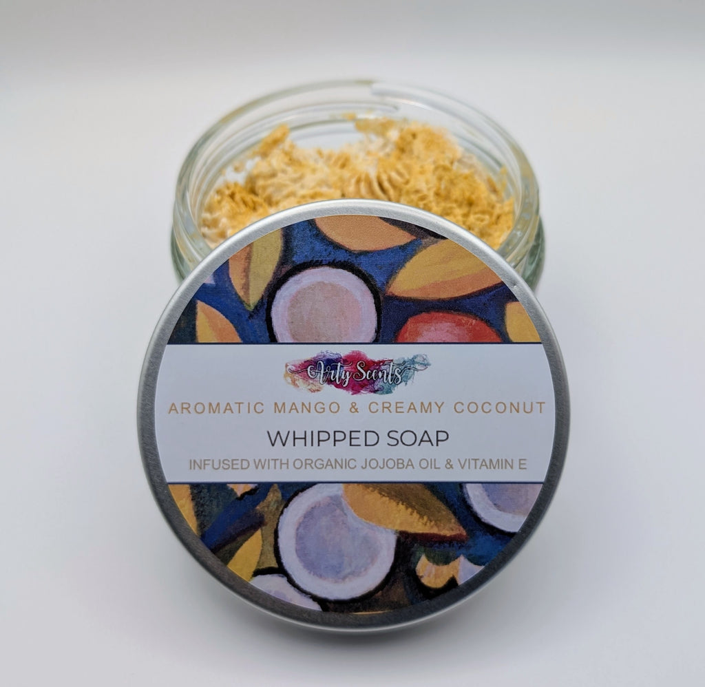 Aromatic Mango & Creamy Coconut Whipped Soap