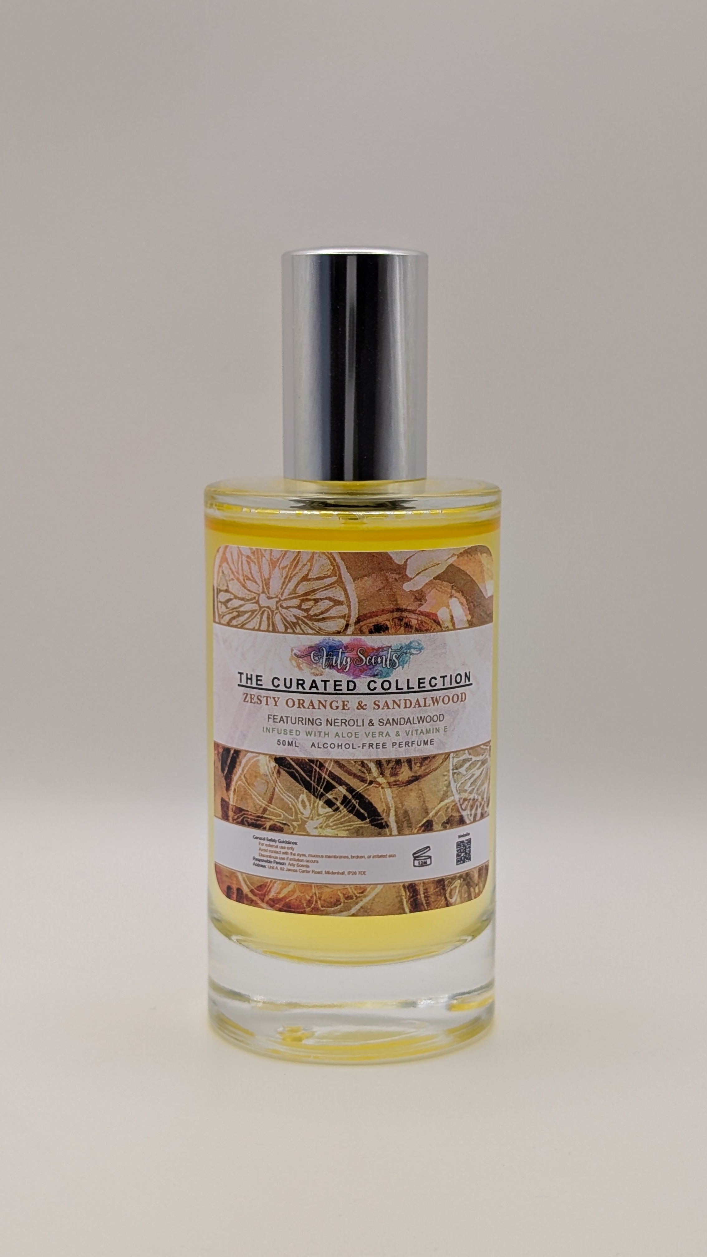 Orange & Sandalwood Alcohol-free Perfume (Eau Fraîche)