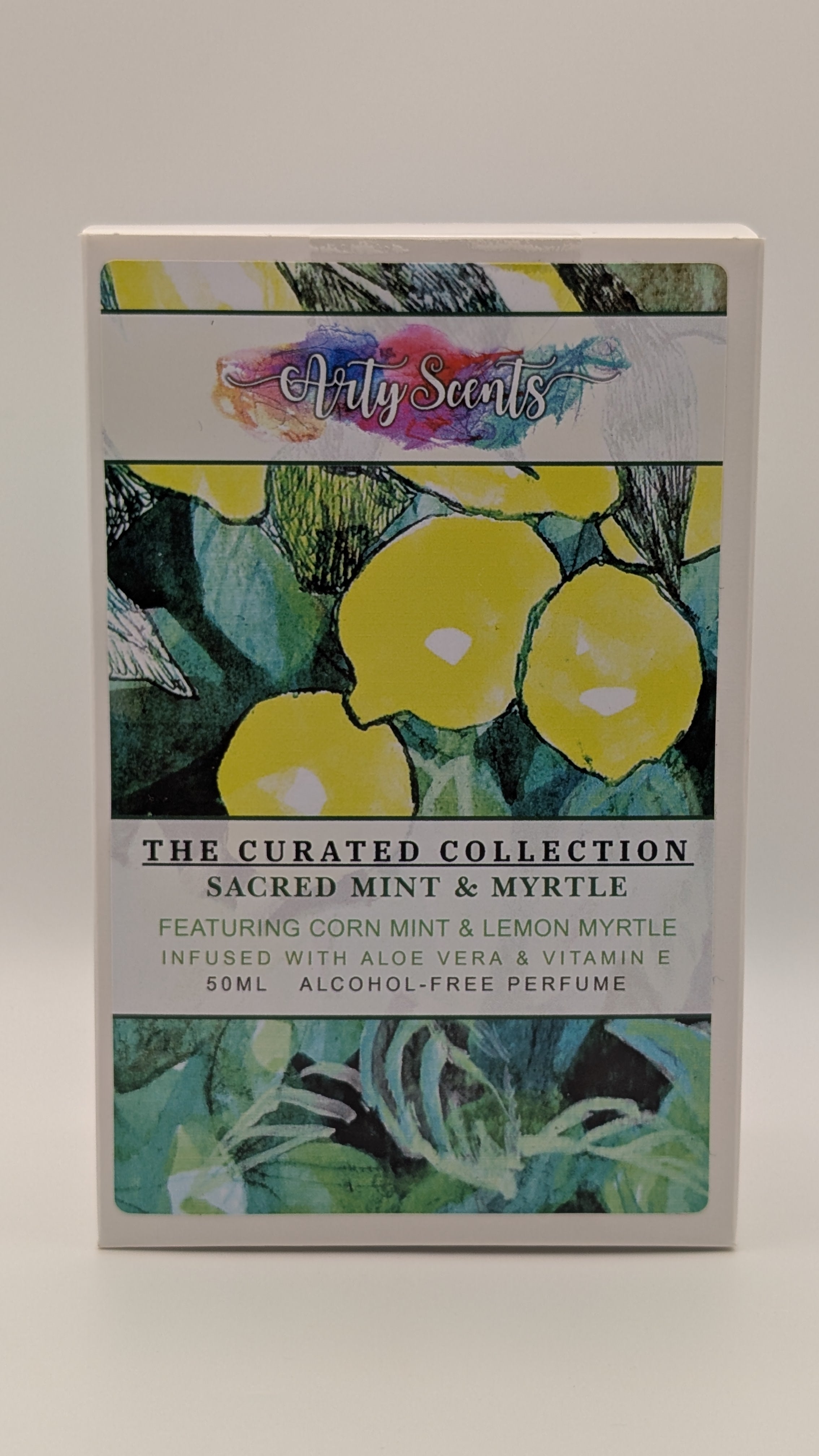 Sacred Mint and Myrtle - Alcohol-free Perfume (Eau Fraîche)