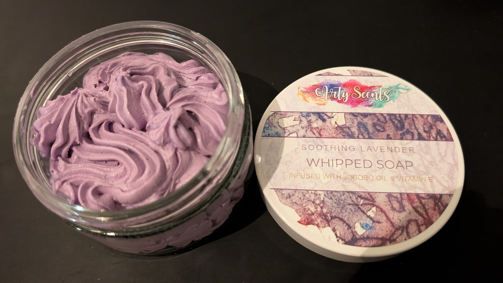 Soothing Lavender Whipped Soap